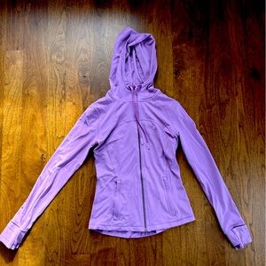 Lululemon Define Jacket Hooded Nulu, size 6, purple